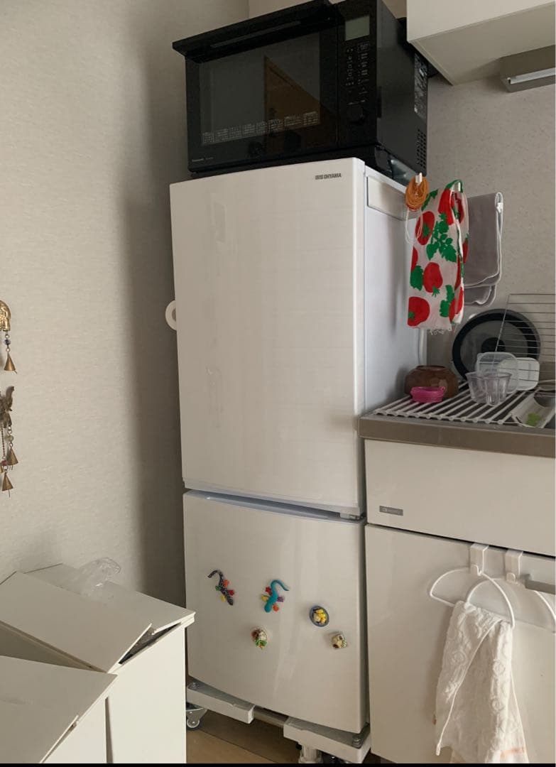 アイリスオーヤマ　156L ノンフロン 冷凍冷蔵庫　15A-WE 2ドア 冷蔵庫