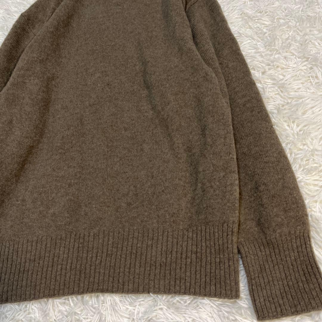 ドゥーズィーエムクラス ニット タートルネック ウール ブラウン セーター
