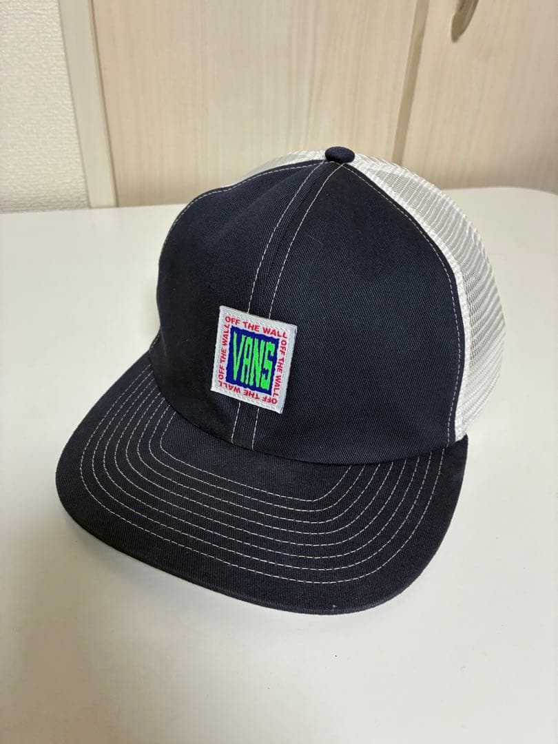 VANS USA企画 トラッカーキャップ ネイビー/ホワイト