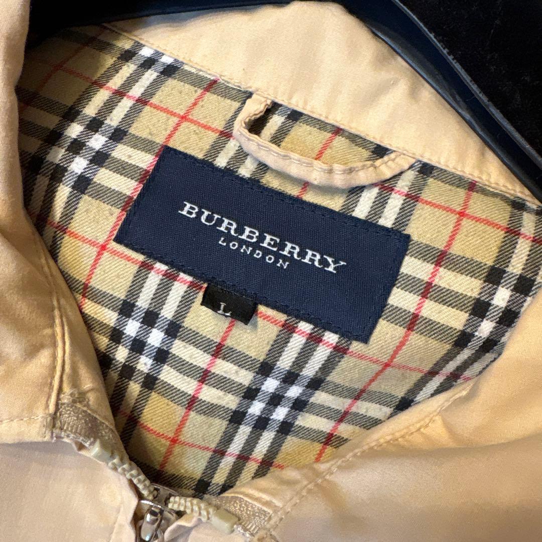 バーバリーロンドン スイングトップ ジップアップジャケット