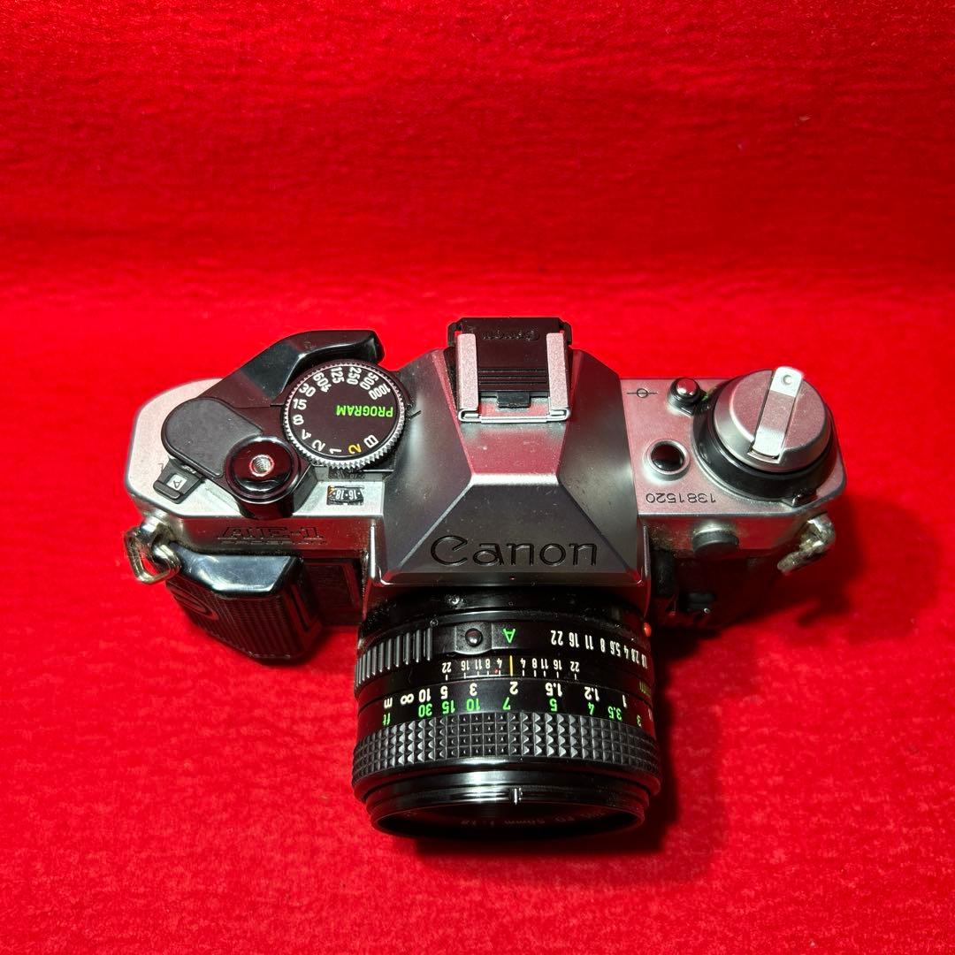 マロン　Canon AE-1 PROGRAM 一眼レフカメラ　ジャンク