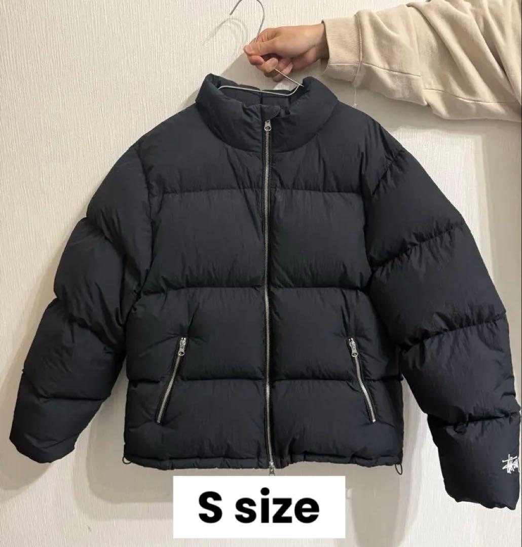 【Sサイズ】 Stüssy down puffer nylon black