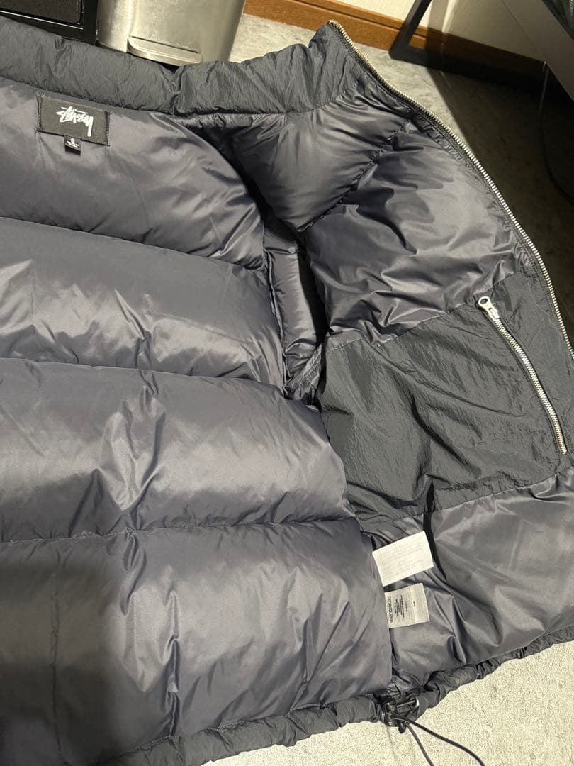 【Sサイズ】 Stüssy down puffer nylon black