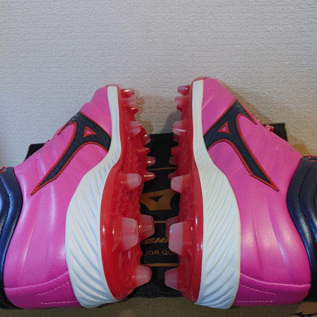 ミズノプロ　ポイント　限定　スパイク 27.0センチ　ピンク