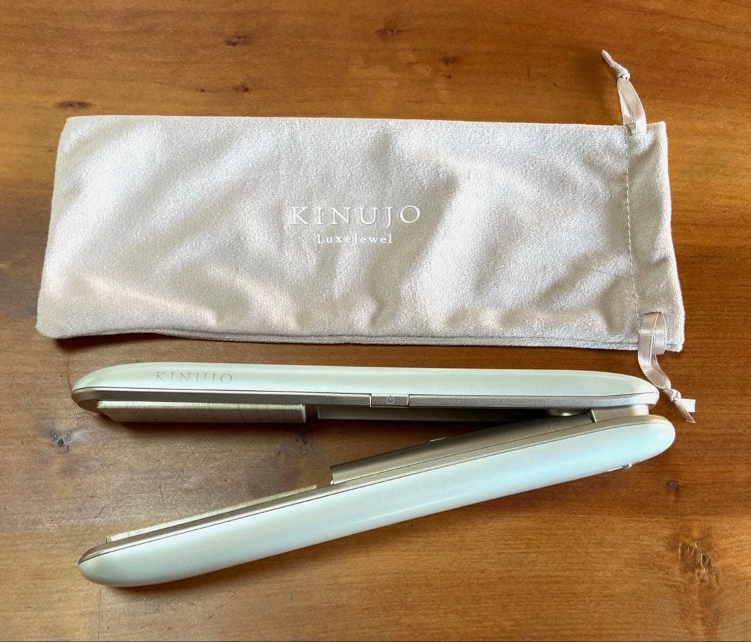 KINUJO ストレートヘアアイロン オリジナルボックス入り　コードレス