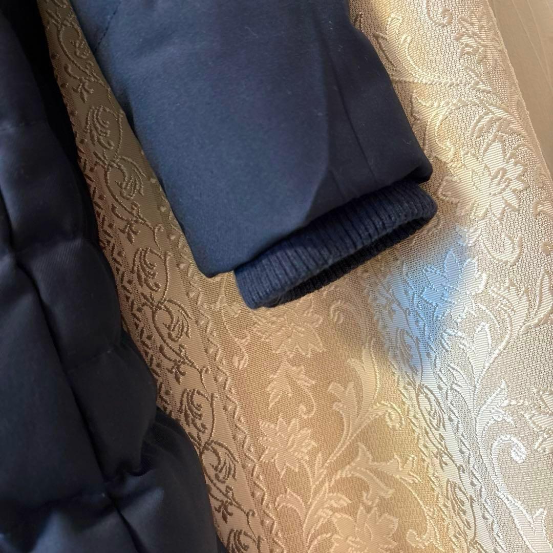 RUIRUE BOUTIQUE ネイビー ダウンジャケット