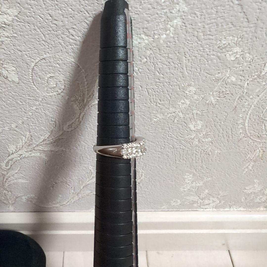 プラチナ ダイヤモンド 1.00ct パヴェ リング pt900 #8.5