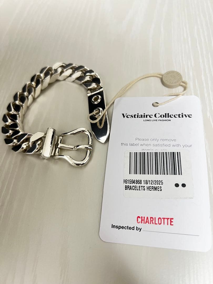 アクセサリー HERMES Boucle Sellier GM bracelet