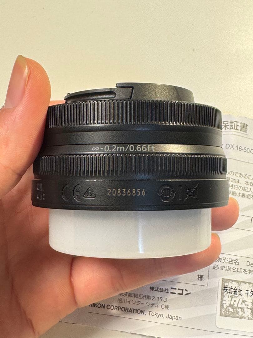 NIKKOR Z DX 16–50mm f/3.5–6.3 VR　美品
