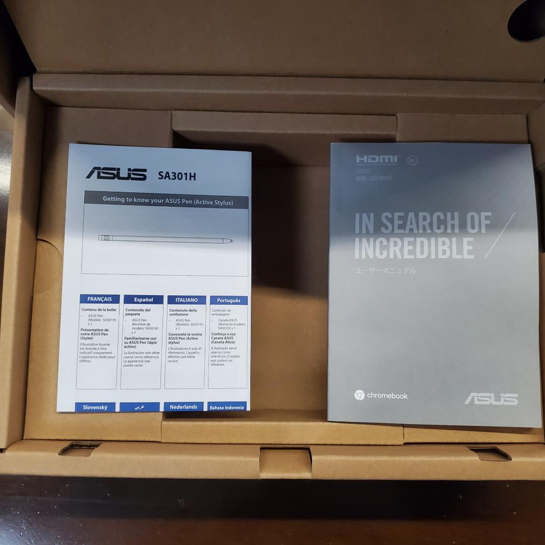 ASUS Chromebook Detachable CZ1 10.1インチ