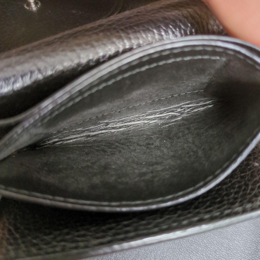 Maison Sbond ブラック 三つ折り財布