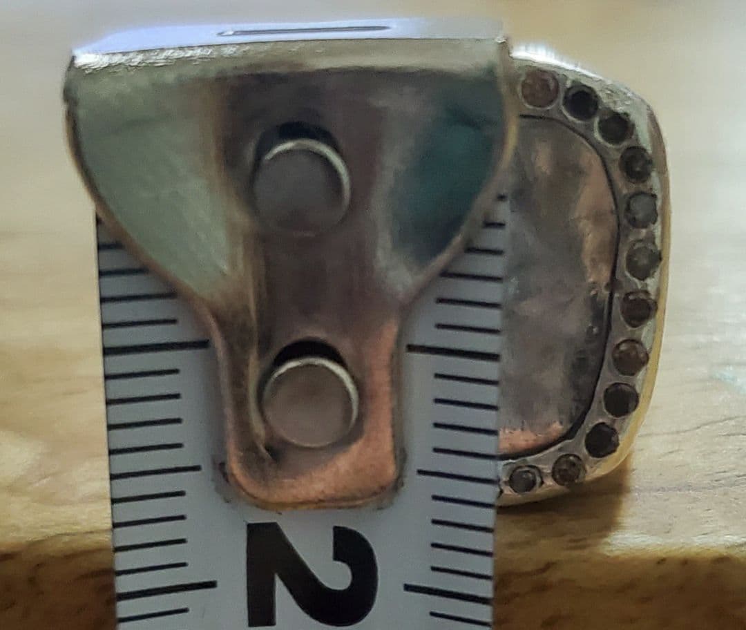 s*e様 値下げ　シルバー ダイヤモンド　ヴィンテージ　リング