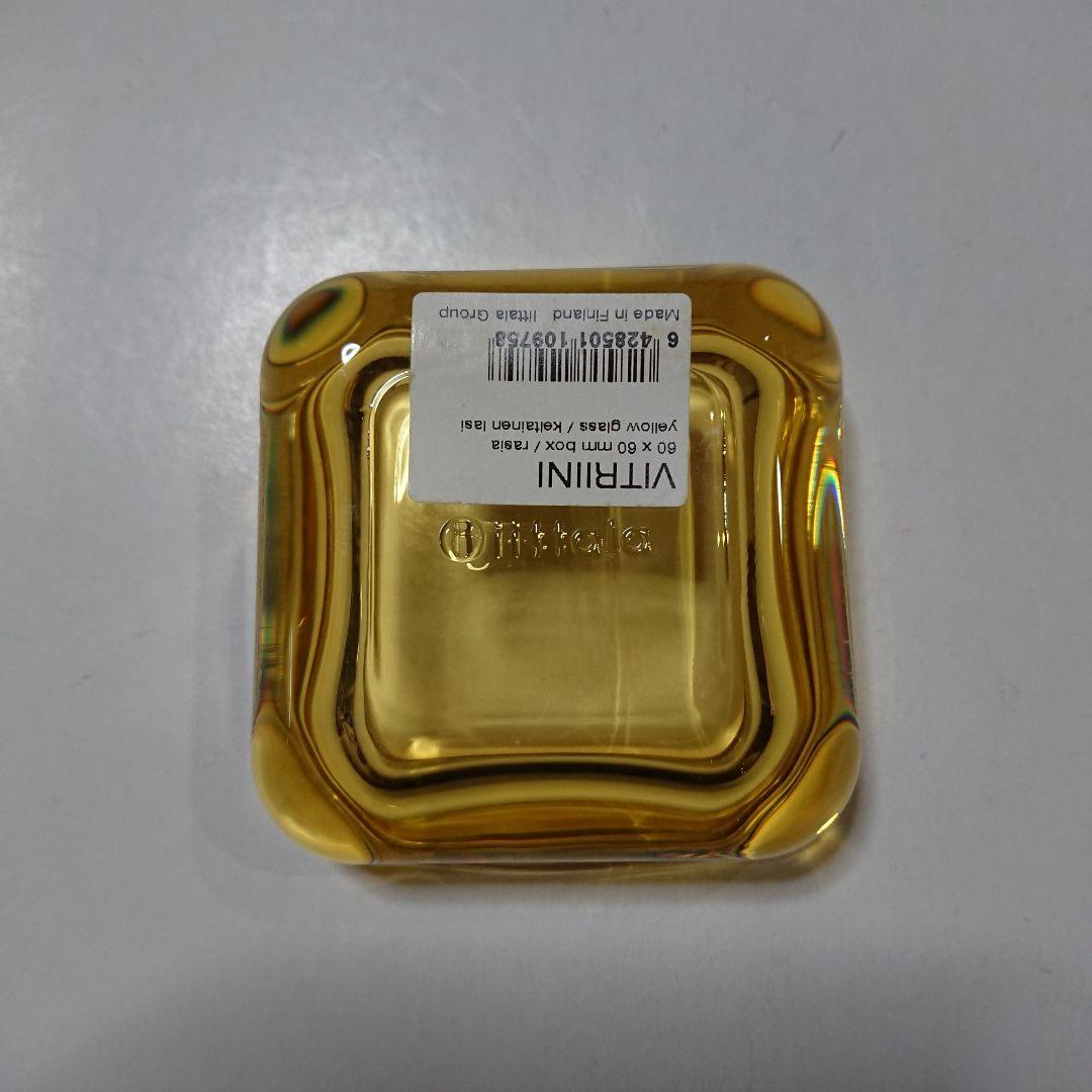 Vitriini ヴィトリーニ イエロー 60mm box イッタラ