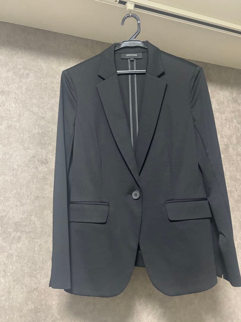 アンタイトル【UV／接触冷感／ストレッチ】 洗えるパンツスーツ　セットアップ