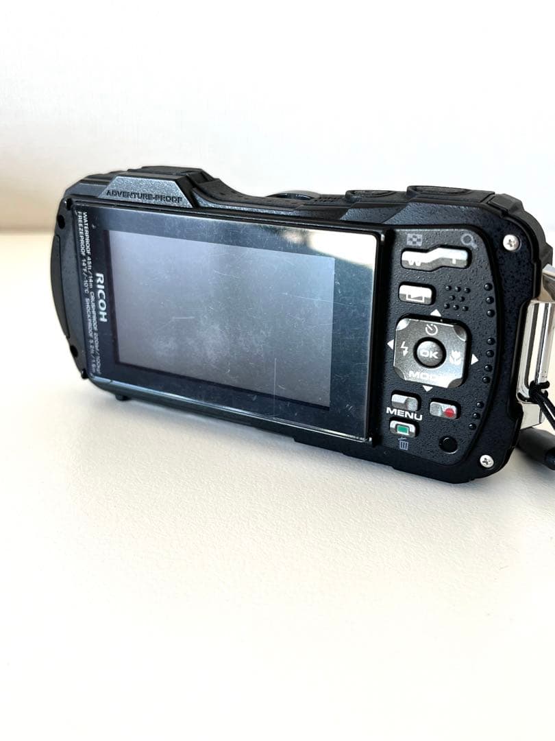 RICOH WG-50 防水 耐衝撃ブラック デジタルカメラ