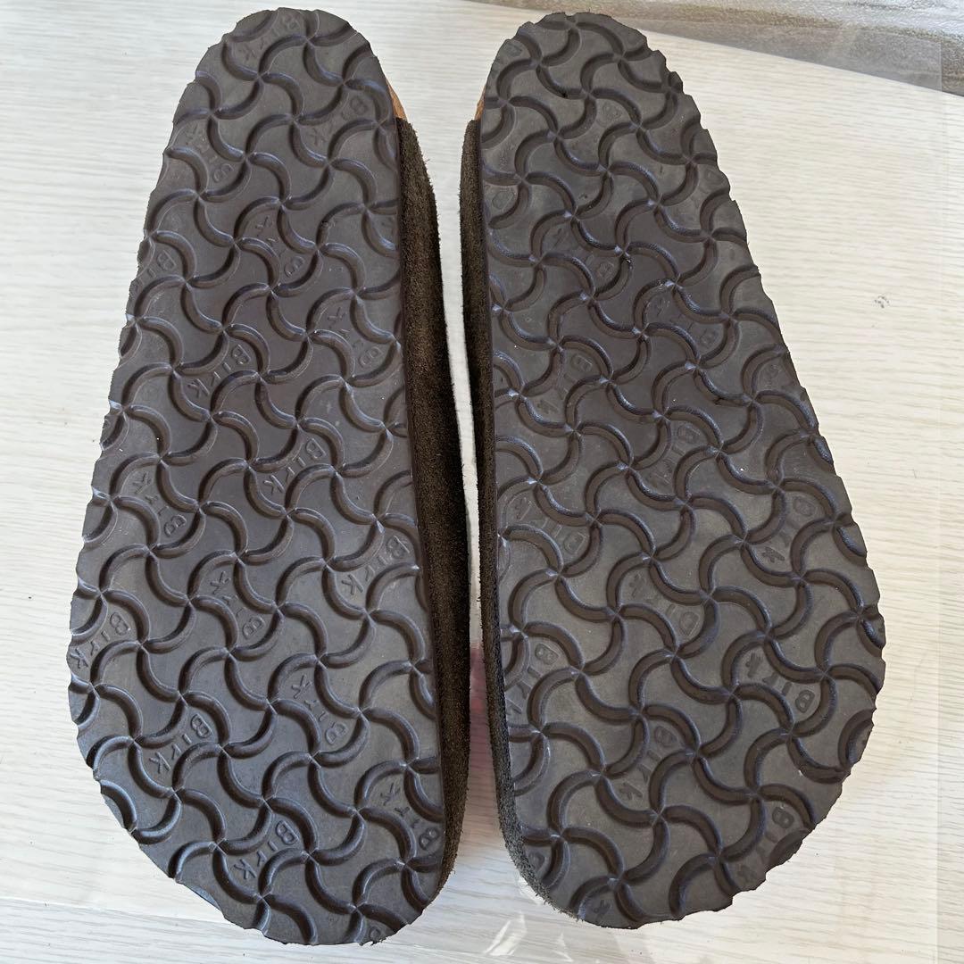 【美品】ビルケンシュトック ボストン 38 24.5 スエード サンダル