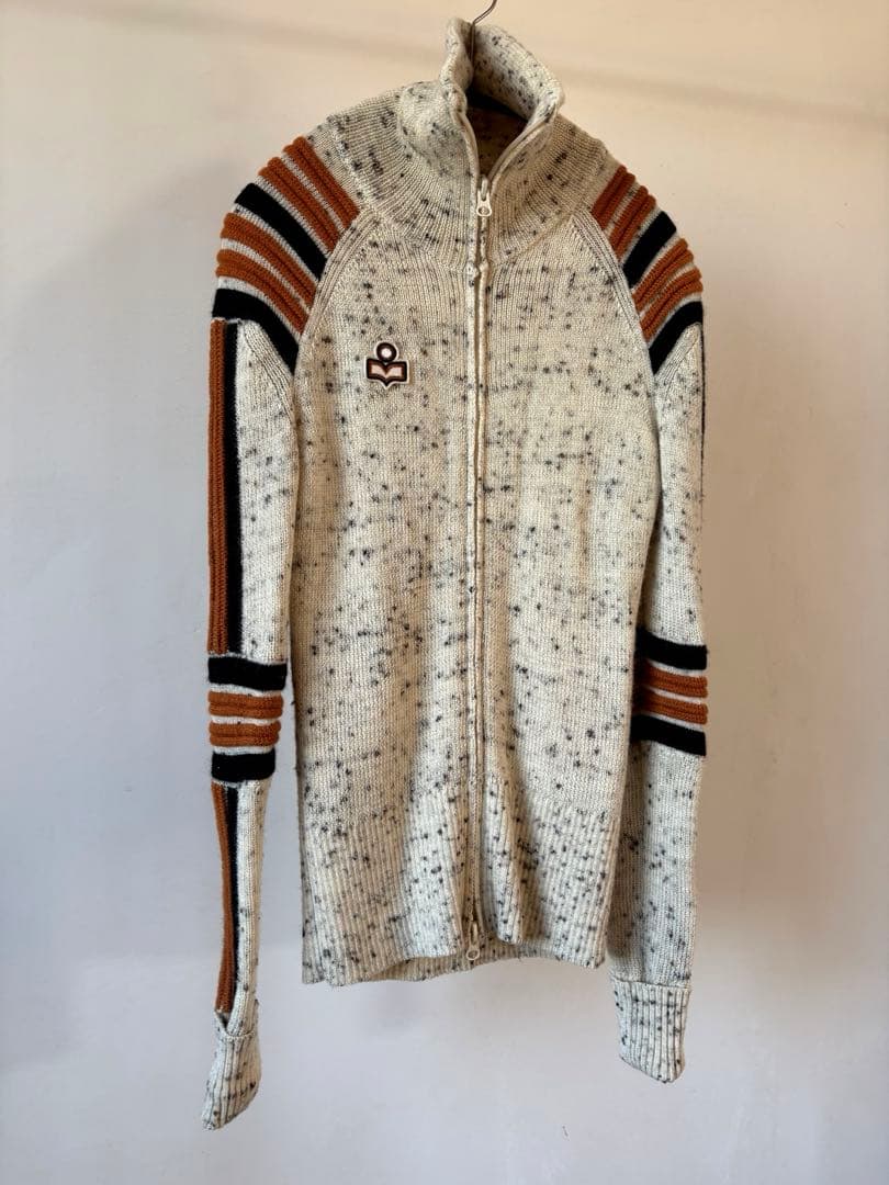 ISABEL MARANT イザベルマラン　ジップアップニット ホワイト系 長袖