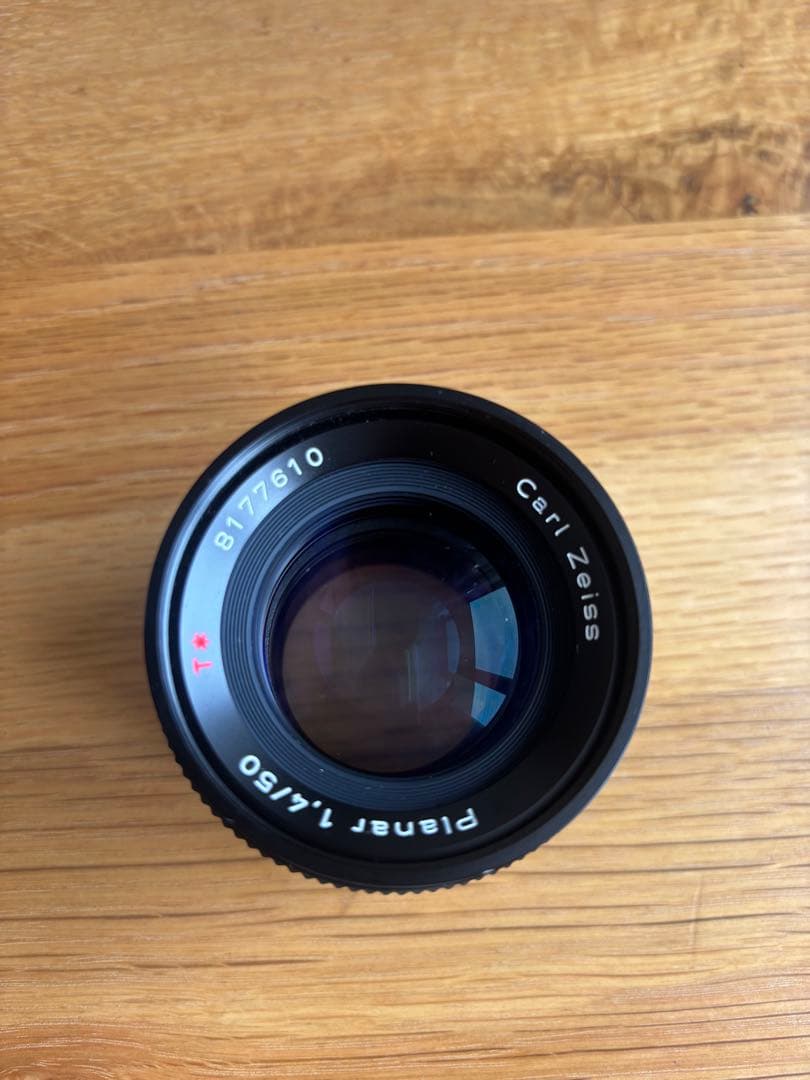 【美品】CONTAX Carl Zeiss Planar 50mm F1.4