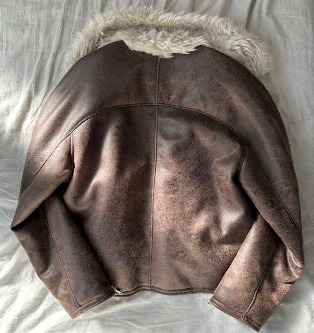 sefr ASANTE JACKET FAUX AVIATOR Sサイズ