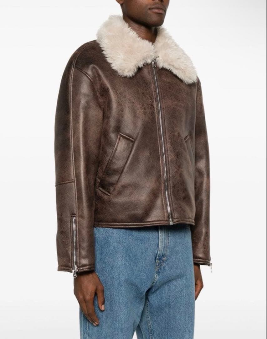 sefr ASANTE JACKET FAUX AVIATOR Sサイズ