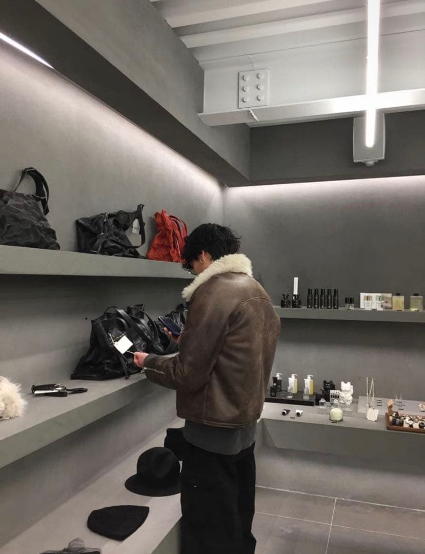 sefr ASANTE JACKET FAUX AVIATOR Sサイズ