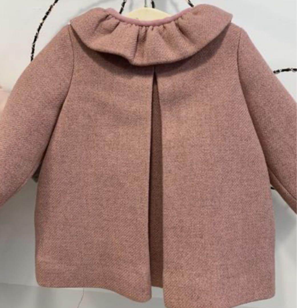 ボンポワン　ウールコート　3a