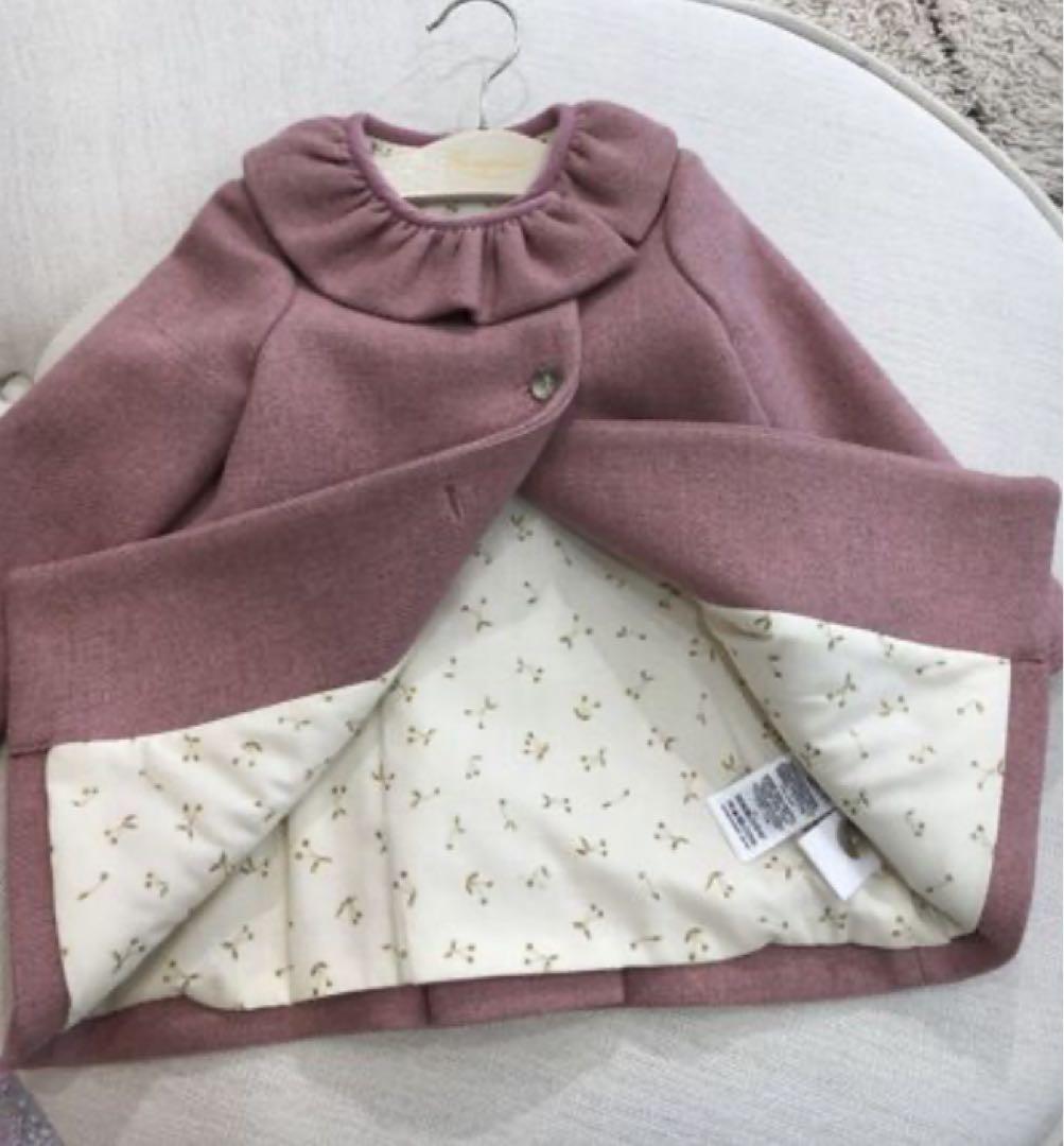 ボンポワン　ウールコート　3a