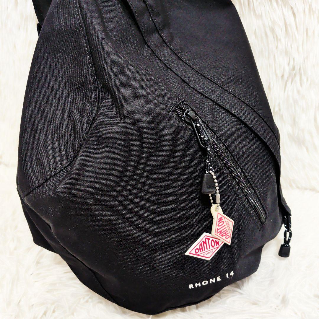 【美品】ダントン　ローヌ14 ボディバッグ　ブラック