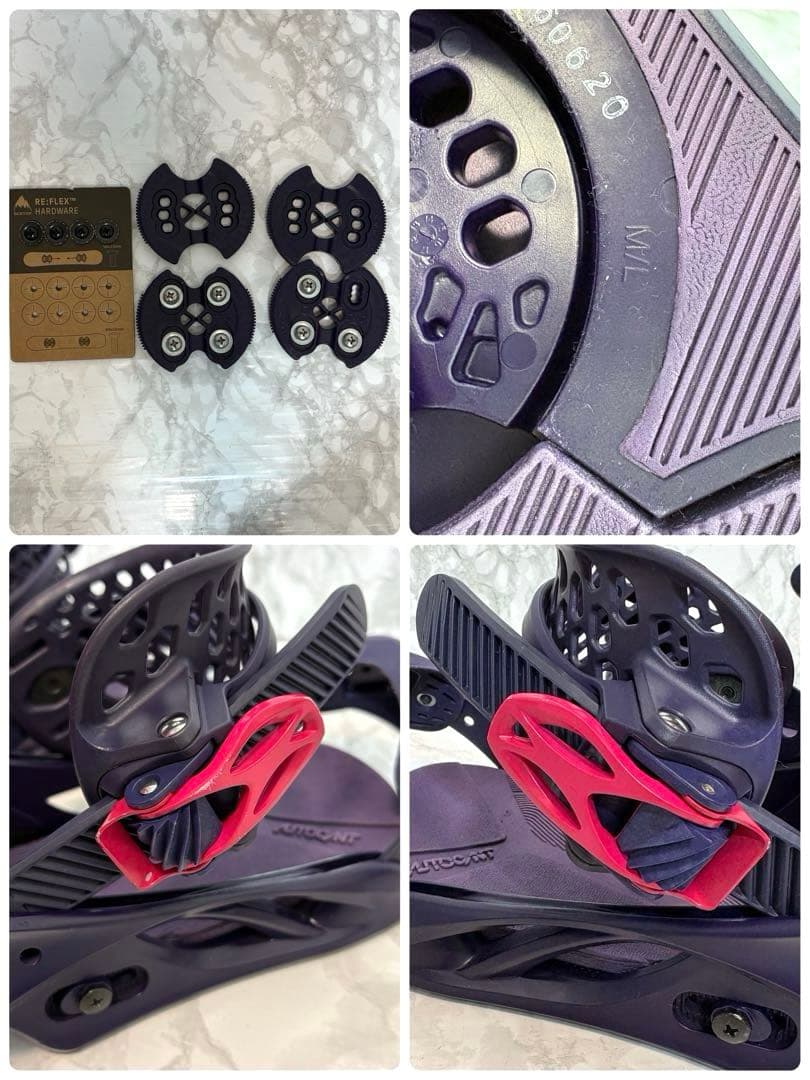 【良品】 バートン フィールグッド 140 レクサ レディーススノーボードセット