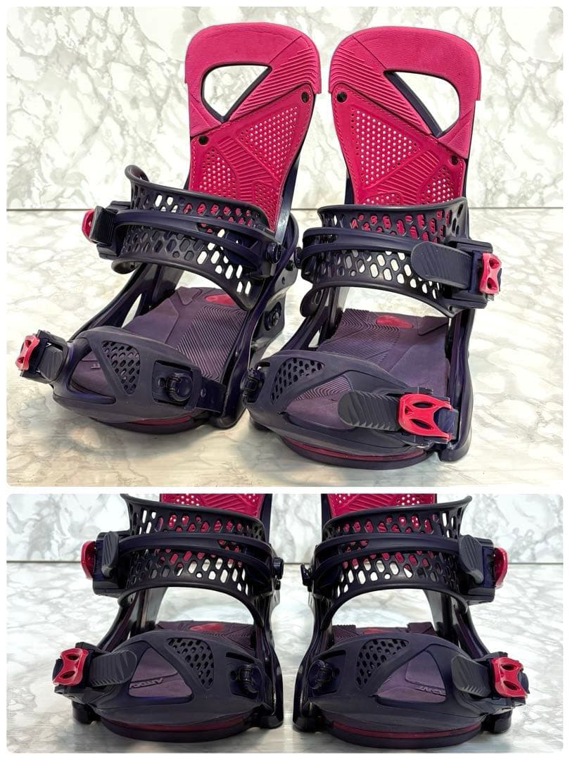 【良品】 バートン フィールグッド 140 レクサ レディーススノーボードセット