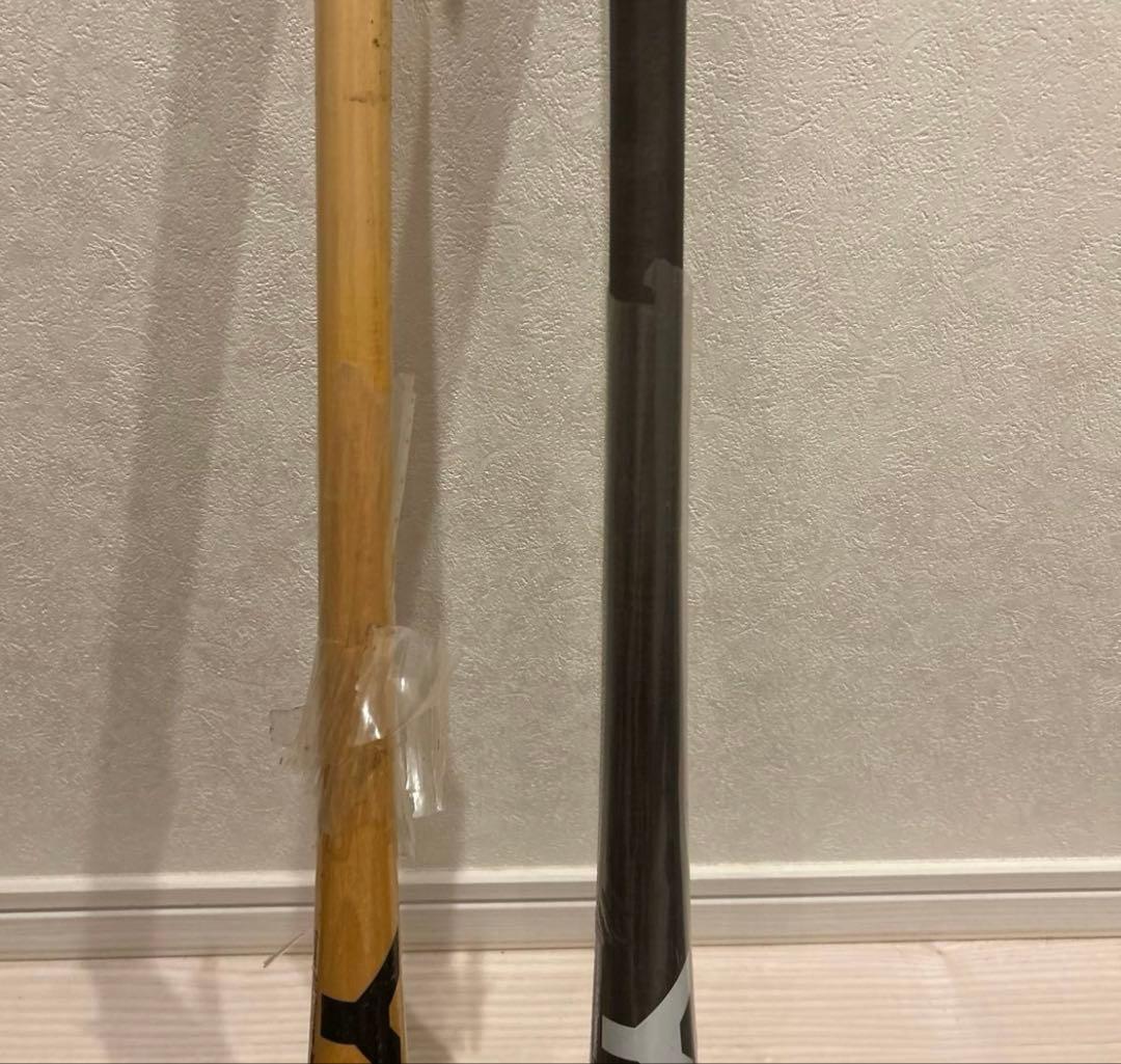 【週末値下げ】【未使用】ヤナセ　木製硬式バット2本セット