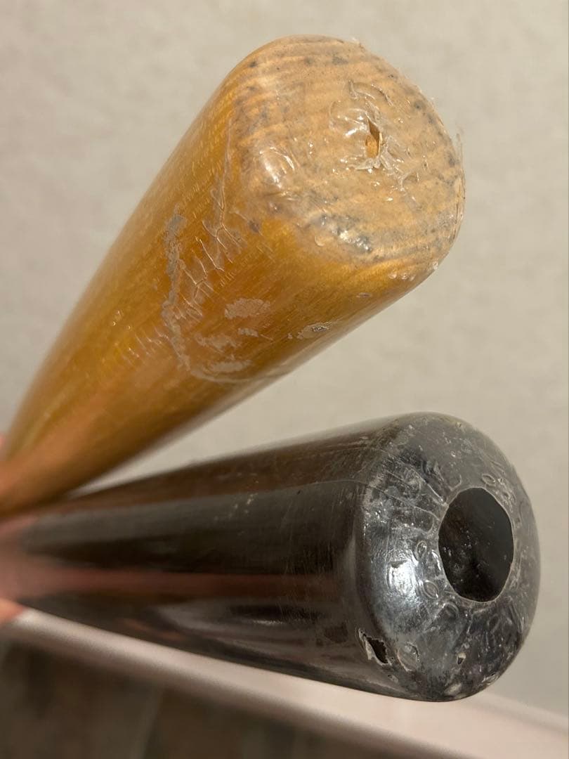 【週末値下げ】【未使用】ヤナセ　木製硬式バット2本セット