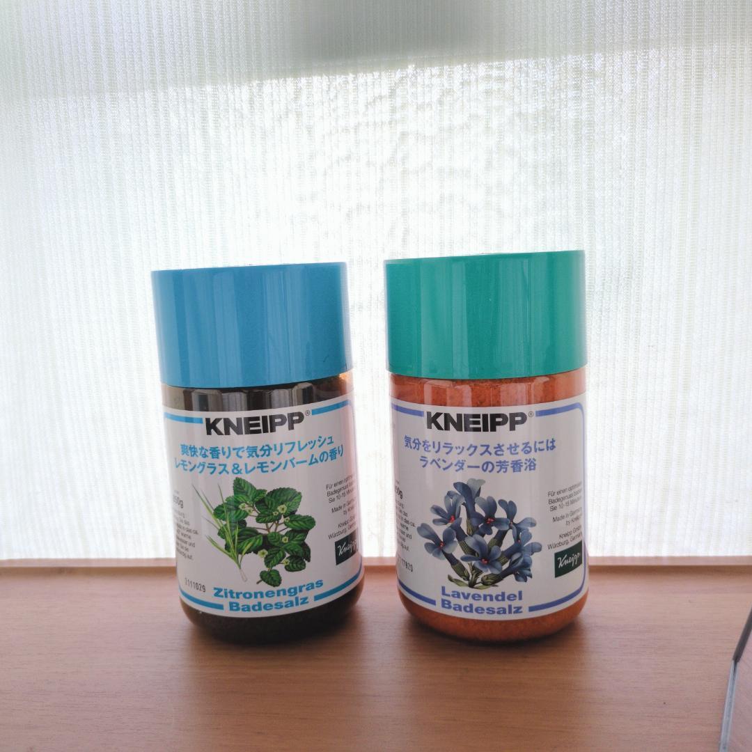 【新品・未使用】クナイプ バスソルト スーパーミントの香り＆ネロリの香り