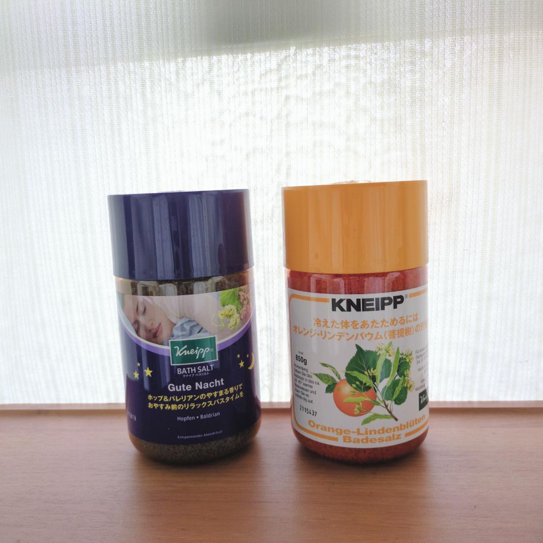 【新品・未使用】クナイプ バスソルト スーパーミントの香り＆ネロリの香り