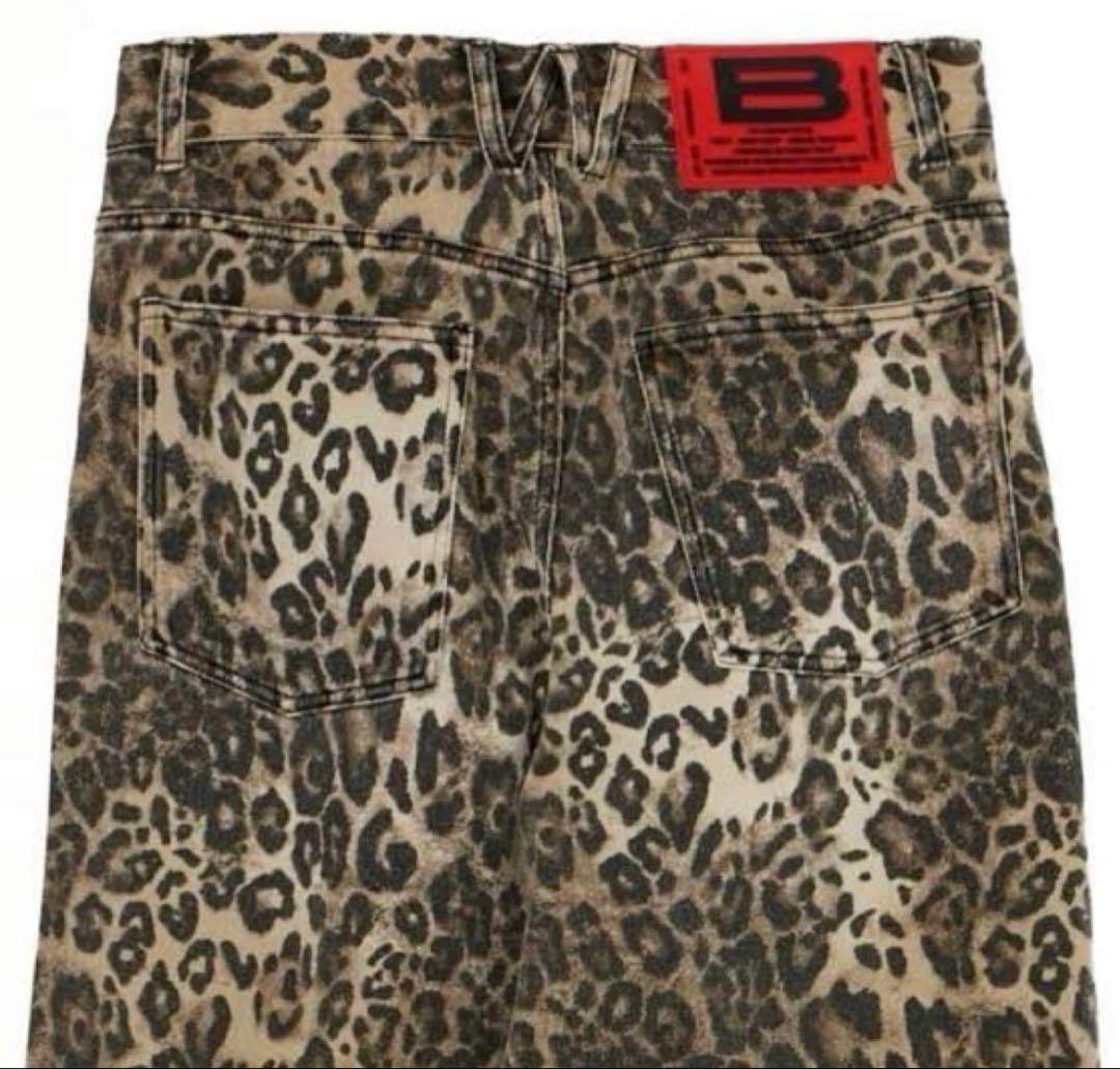 BEEDEN レオパードデニム