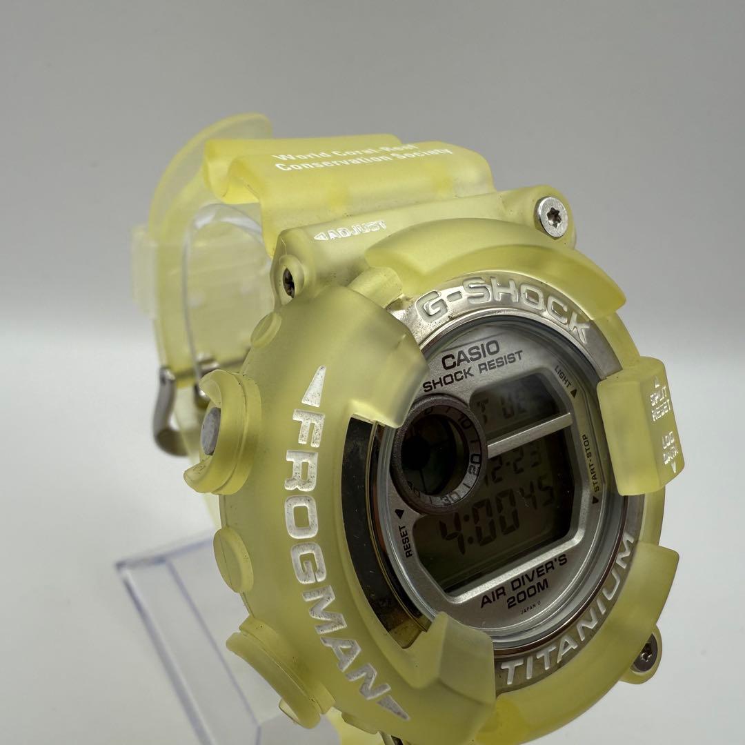 【美品】G-SHOCK DW-8201WC フロッグマン WCCS チタン