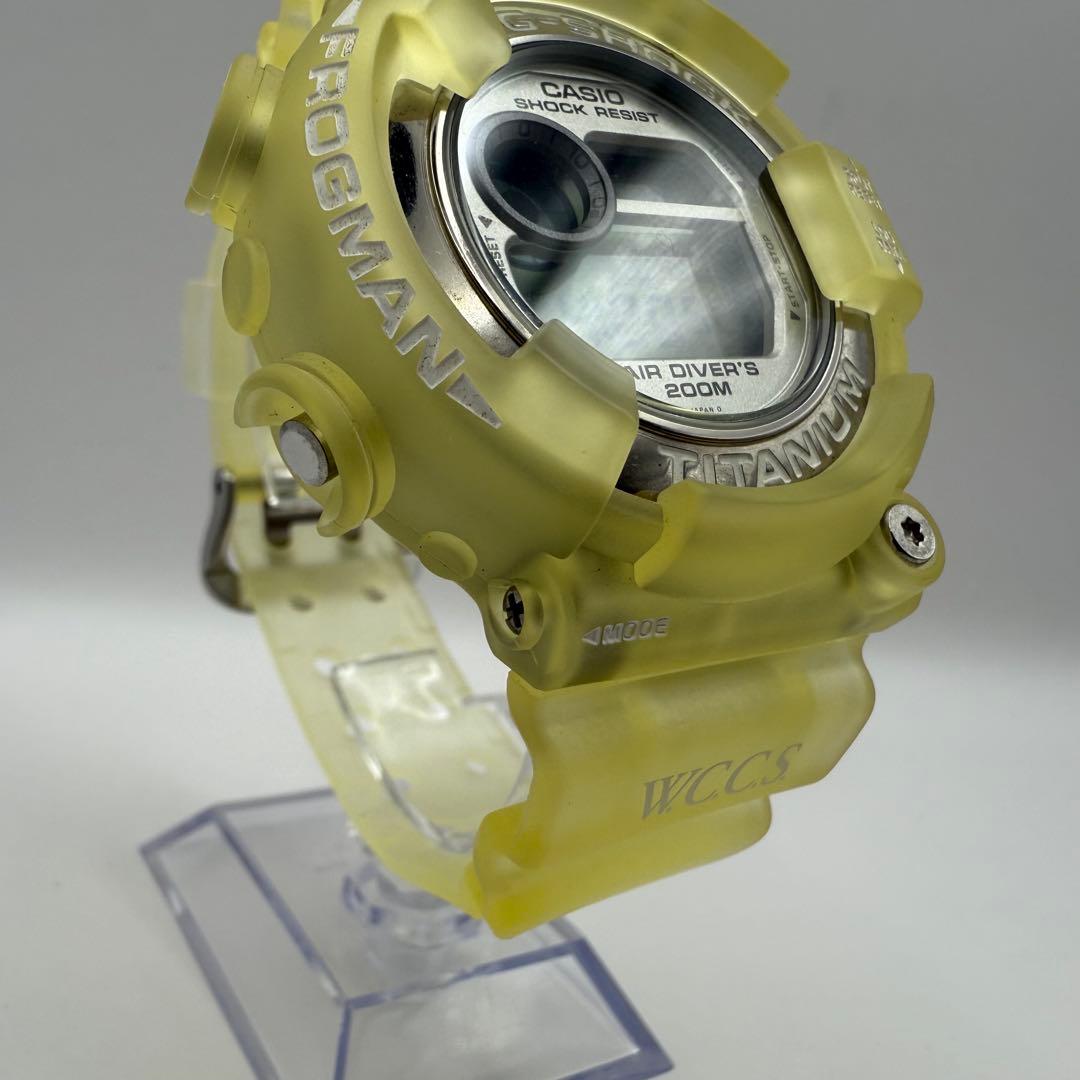 【美品】G-SHOCK DW-8201WC フロッグマン WCCS チタン