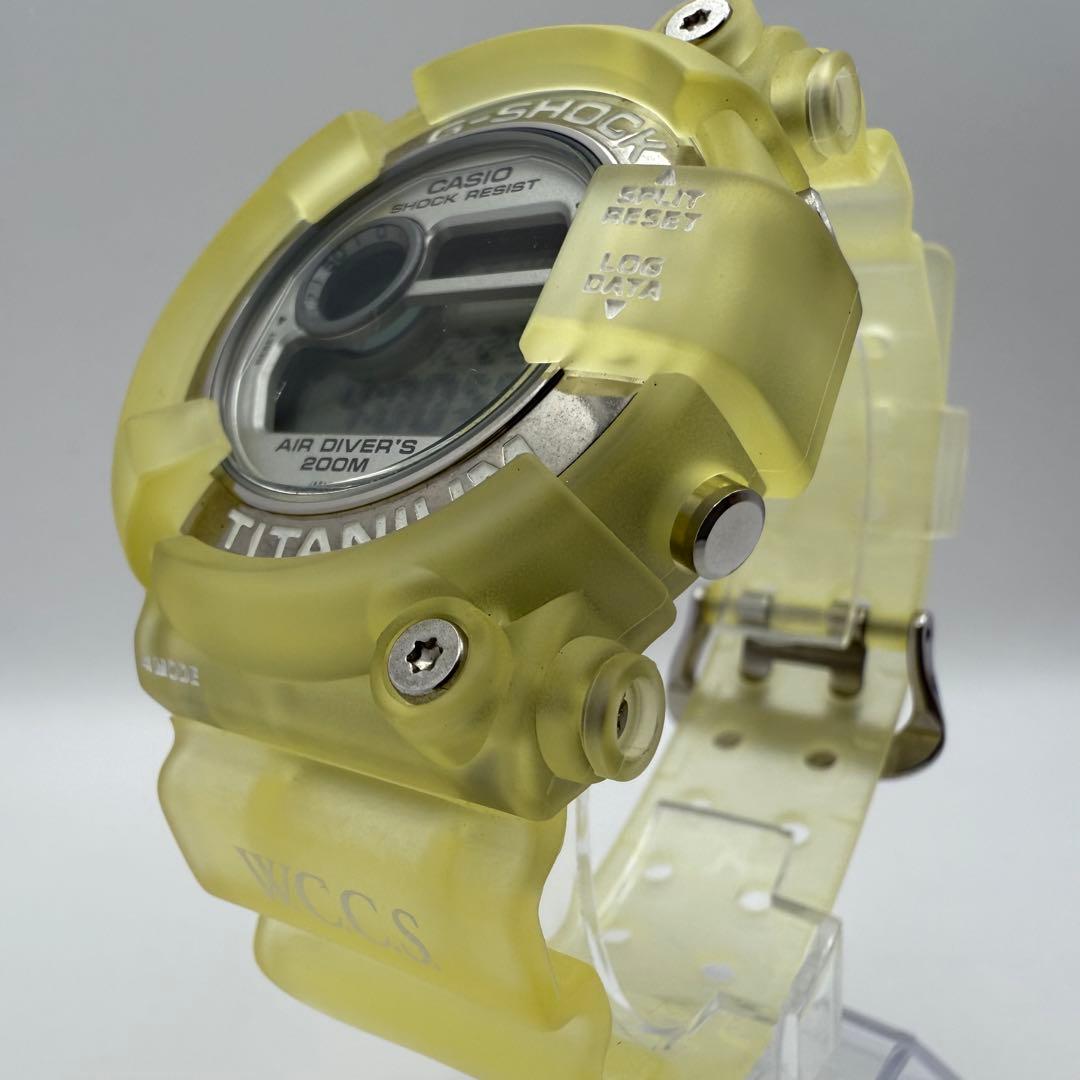 【美品】G-SHOCK DW-8201WC フロッグマン WCCS チタン