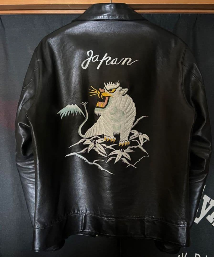 ☆美品★40 Ｌサイズ☆ファインクリーク レザーズ ノーフォーク山崎氏小川長渕