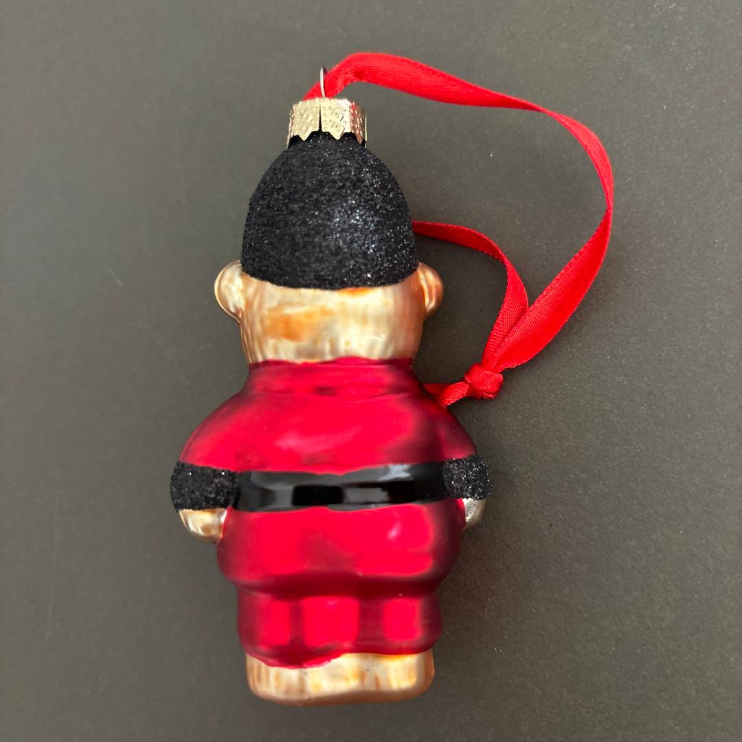 【即日発送／メルカリ便】 Harrods ハロッズ　ガラスオーナメント4個セット