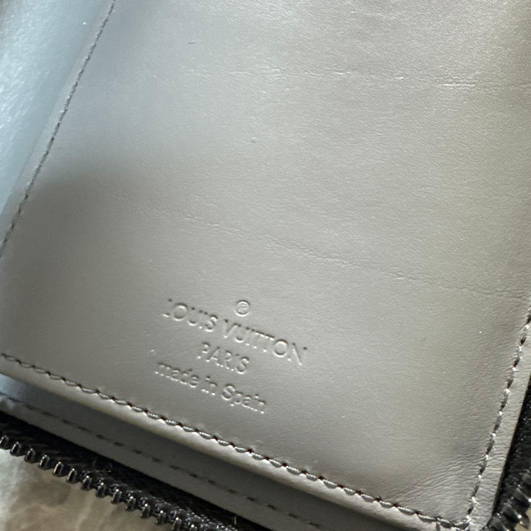 Louis Vuitton グレー 長財布 モノグラム　箱付き