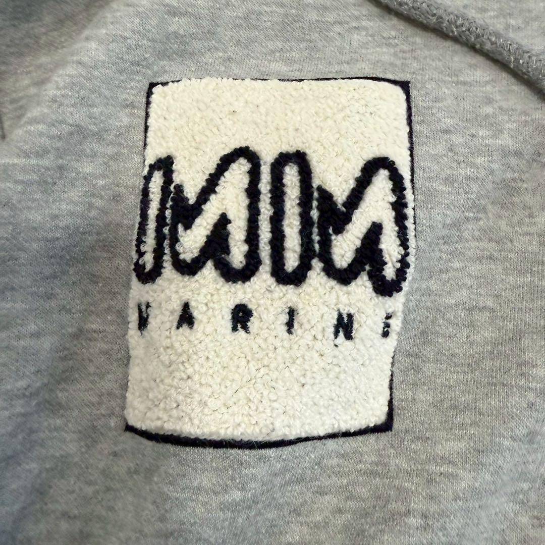 muta MARINE ムータマリン　メンズ　ジップアップパーカー　グレー XL