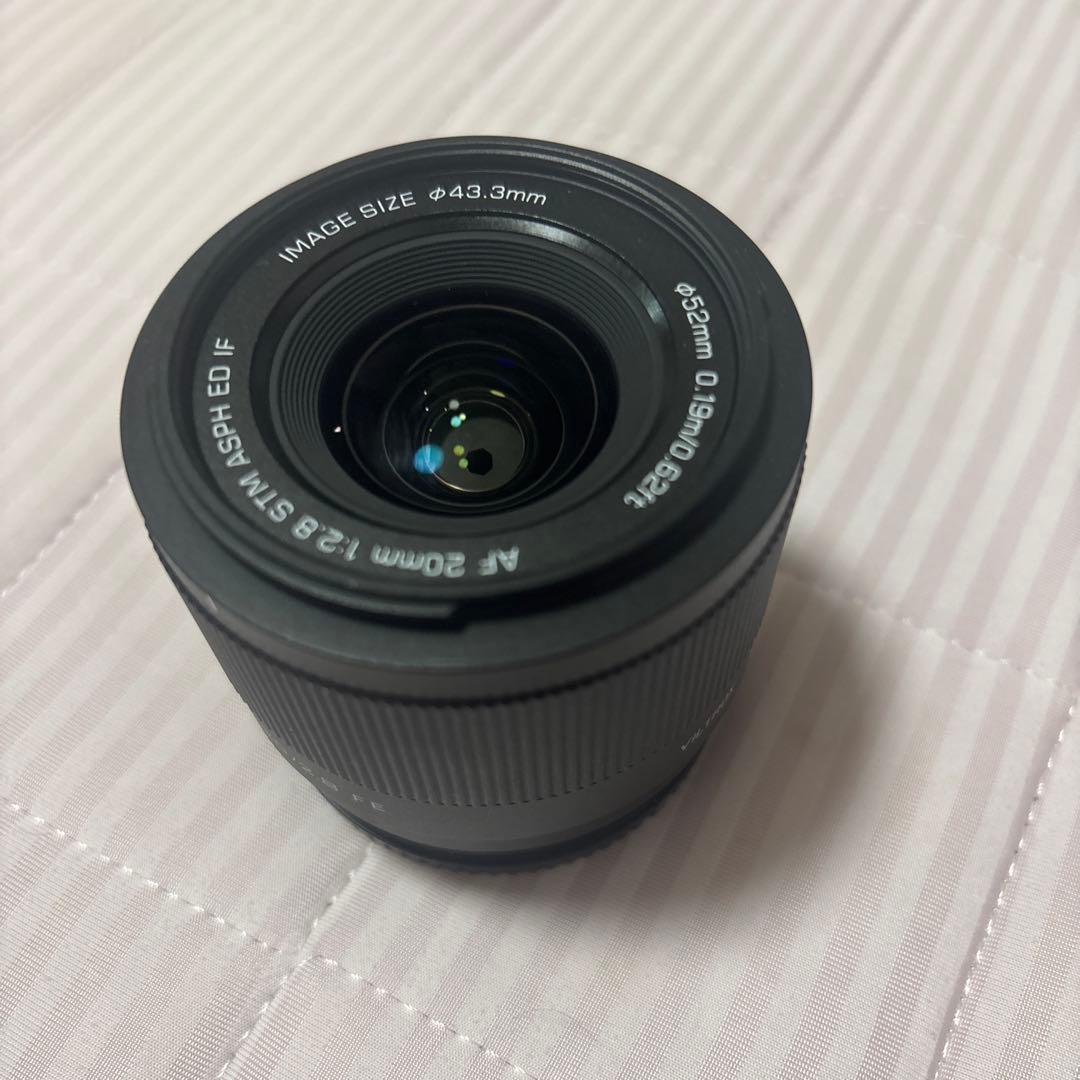 VILTROX AF 20mm F2.8 ビルトロックス Eマウント用