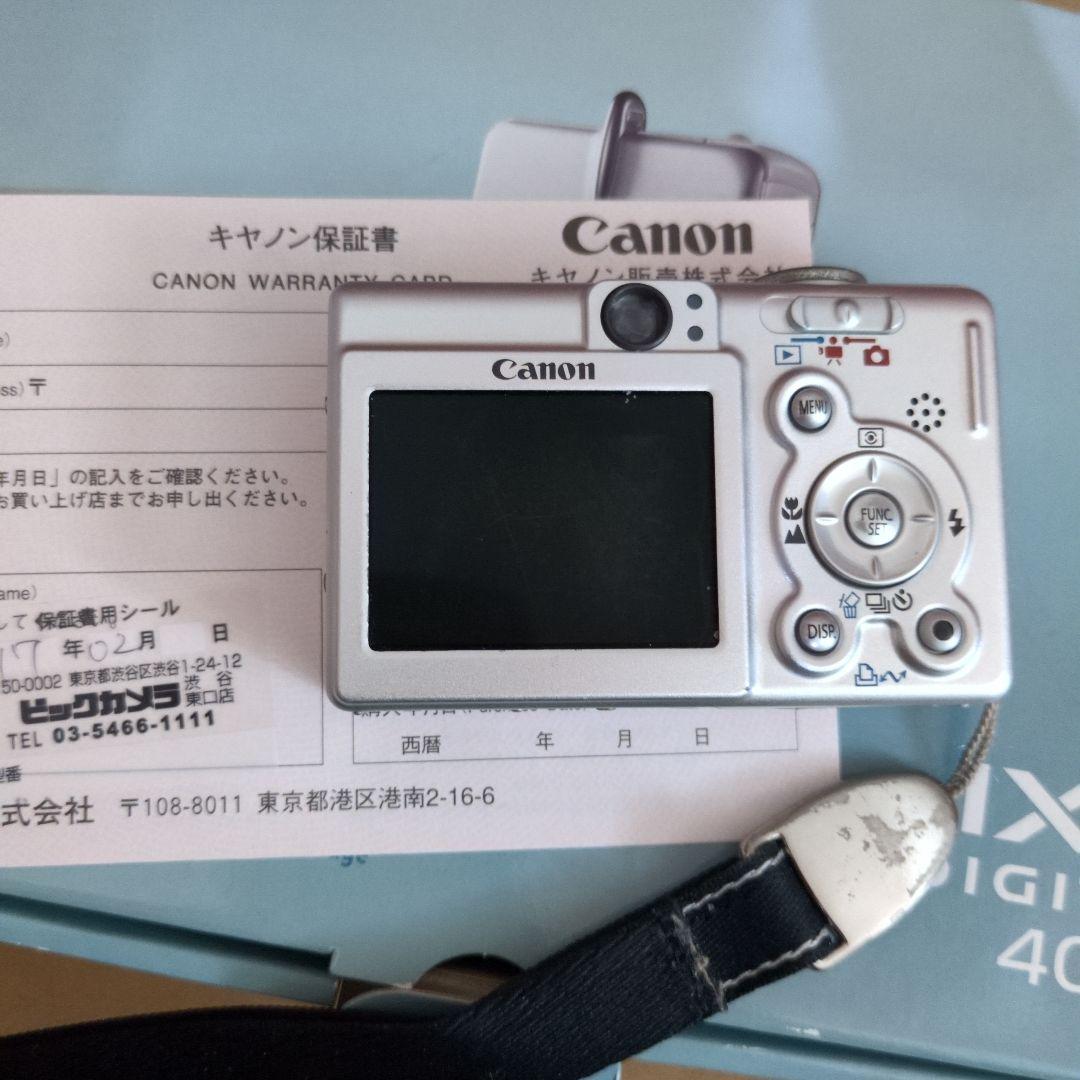 Ｕｓｅｄ　Canon　IXYD40 デジタルカメラ　　3.2メガピクセル
