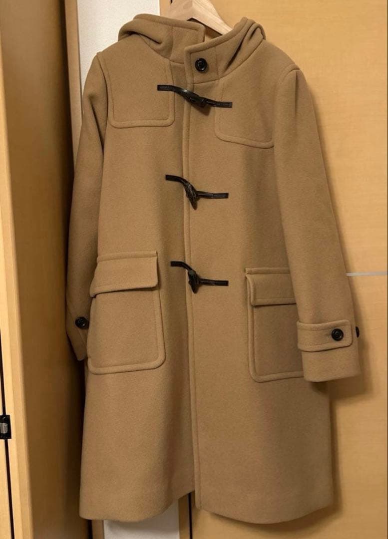 希少44サイズGreen Label RelaxingダッフルコートキャメルXL