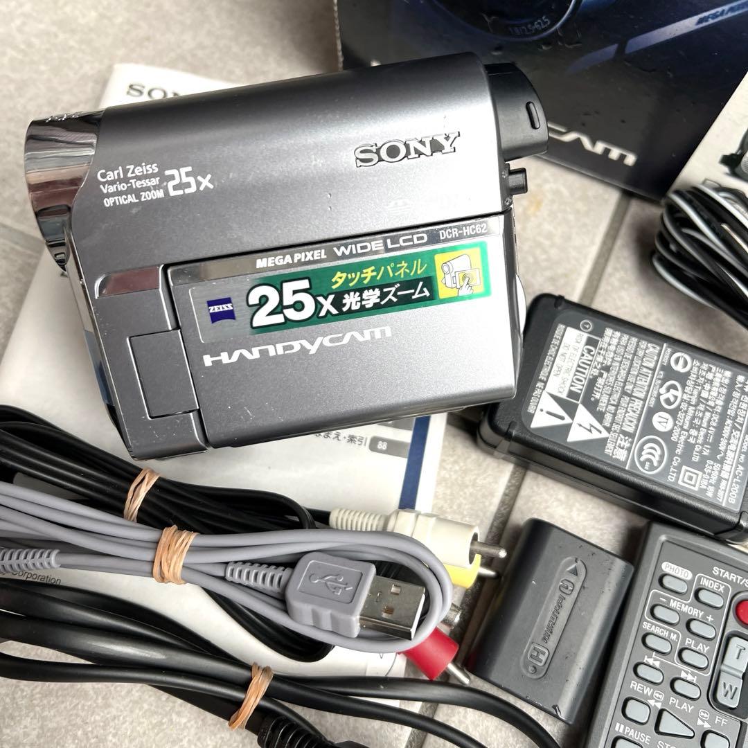 Mini DV　ソニー　デジタルビデオカメラ　SONY DCR-HC62
