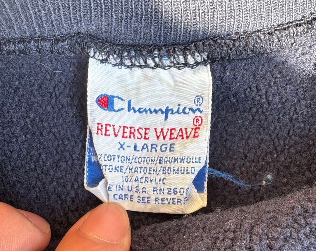 トップス Champion reverse weave 90s