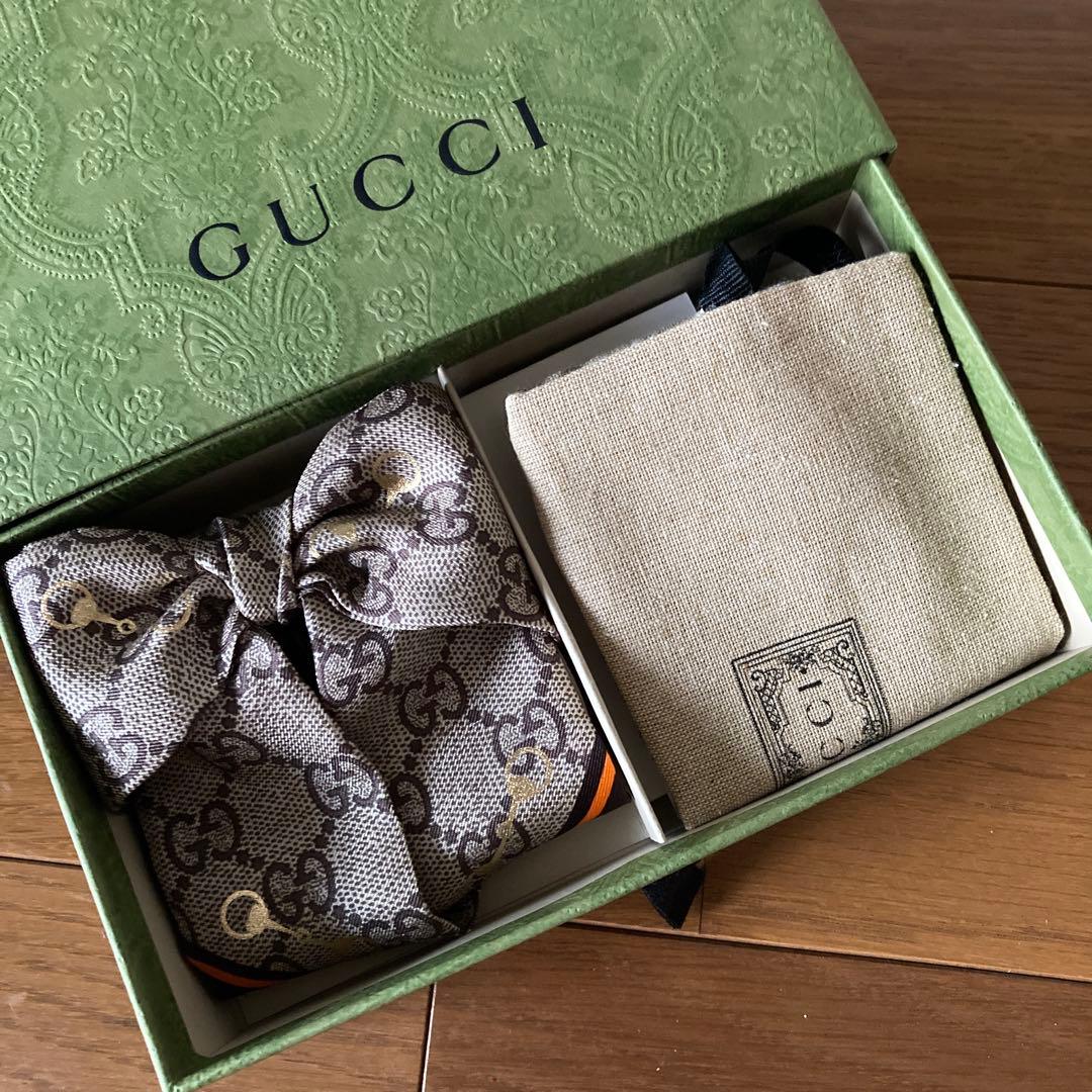 【未使用】GUCCI グッチ シュシュ GG