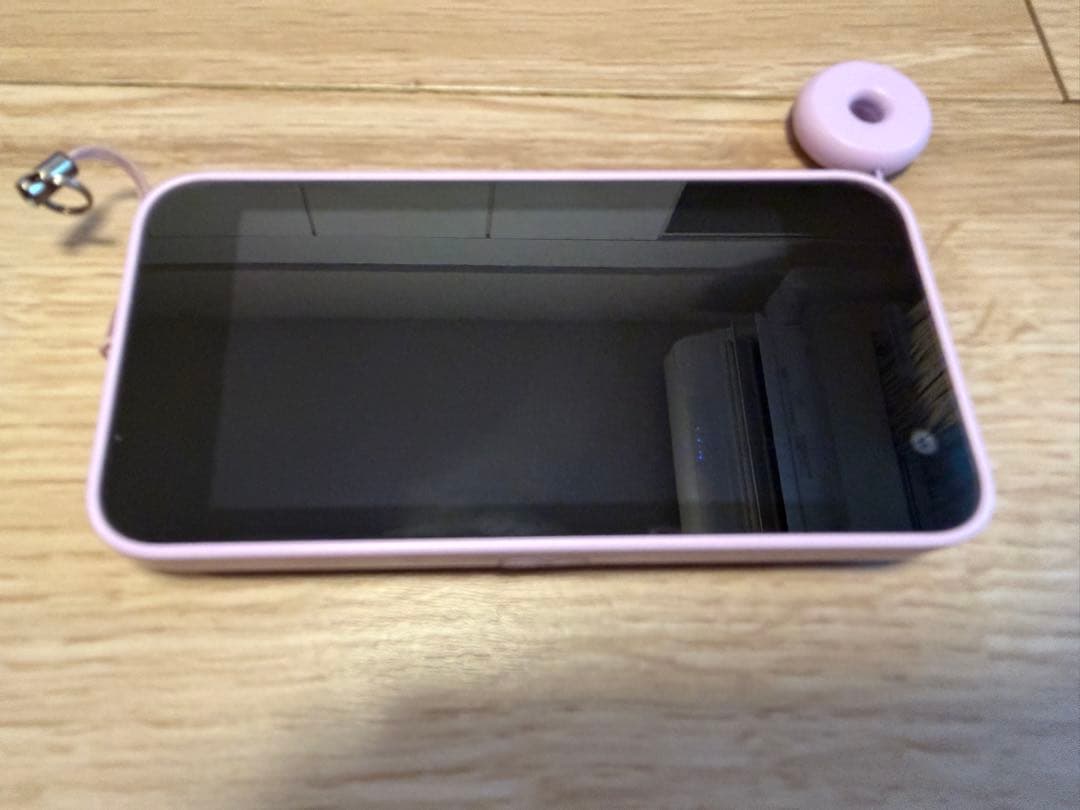 docomo キッズケータイKY-41C ラベンダー本体＋アクセサリー（クロミ）