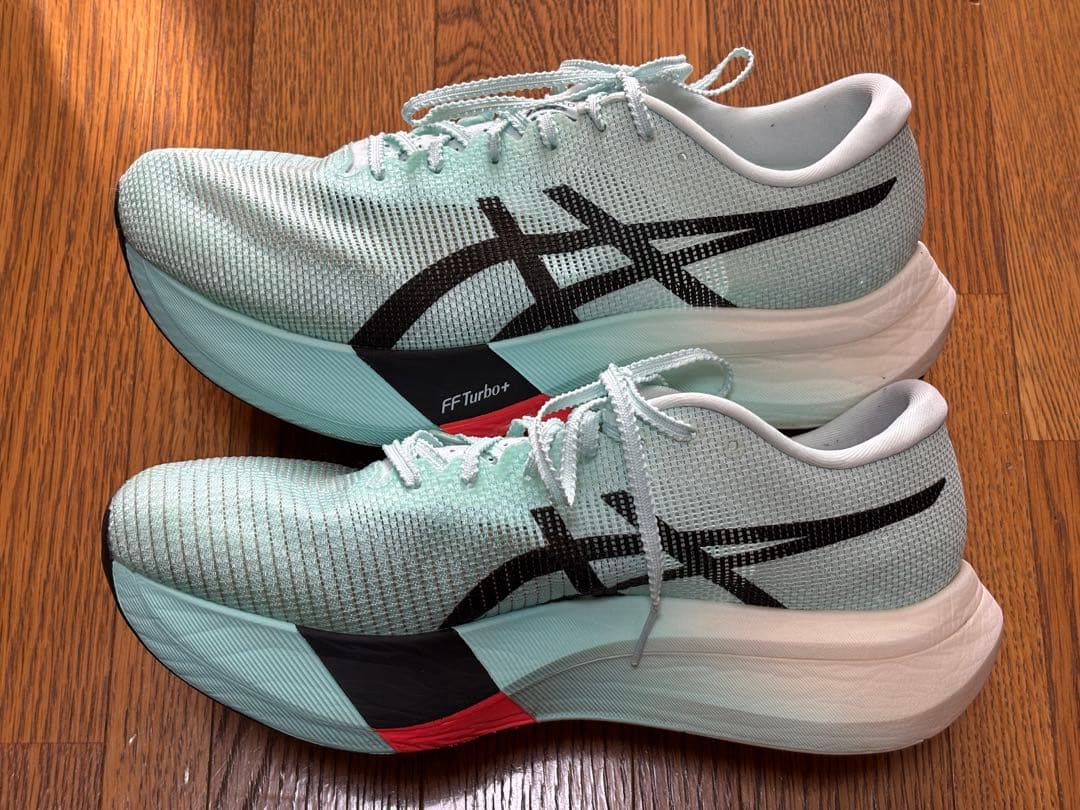 【美品完品】アシックス メタスピードエッジ パリ 28cm 走行距離60km